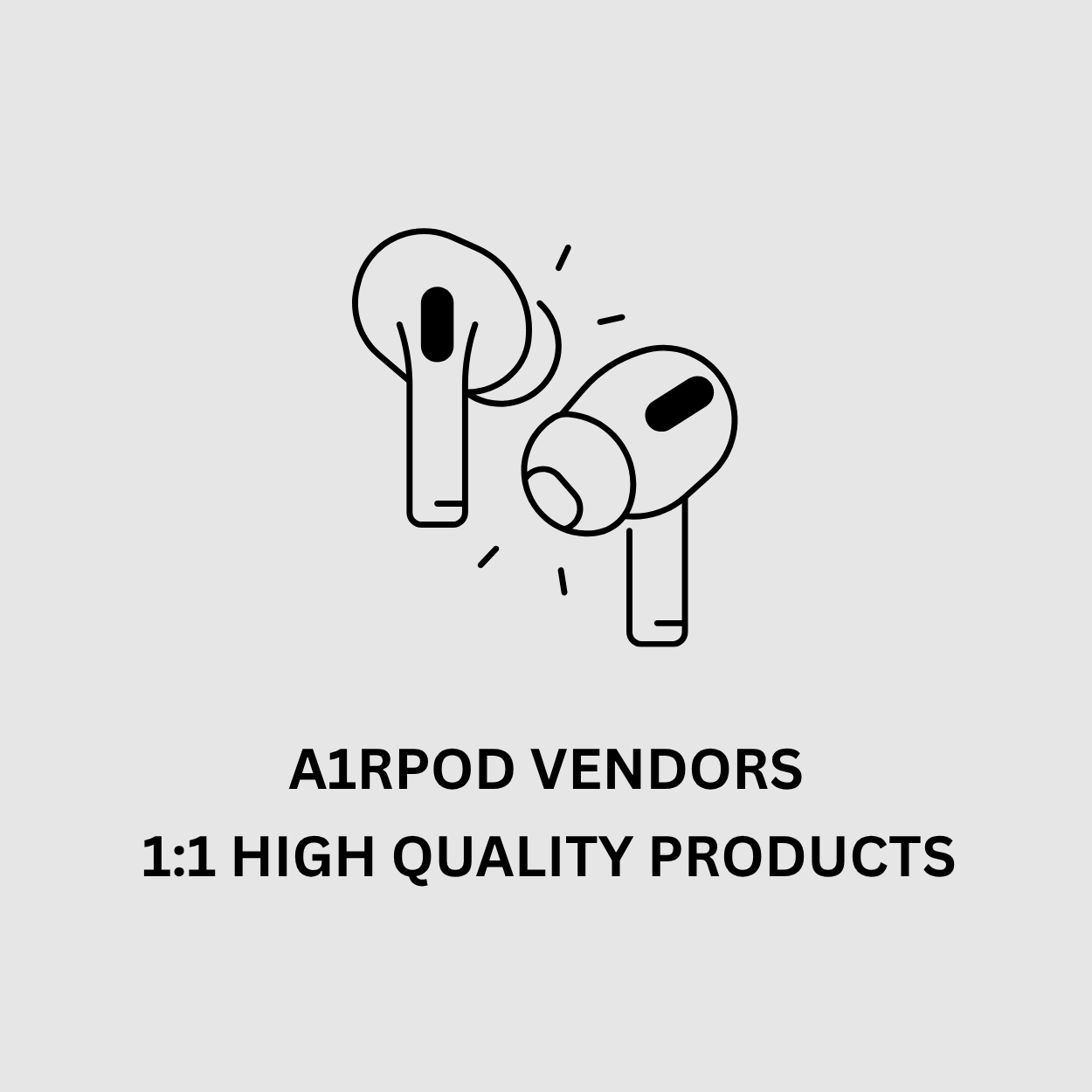 A1RPOD VENDORS