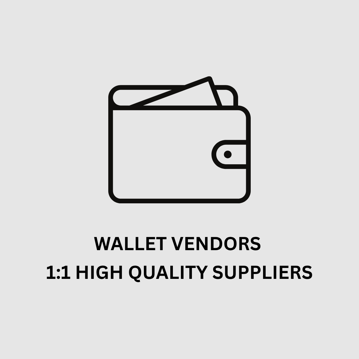 WALLET VENDORS