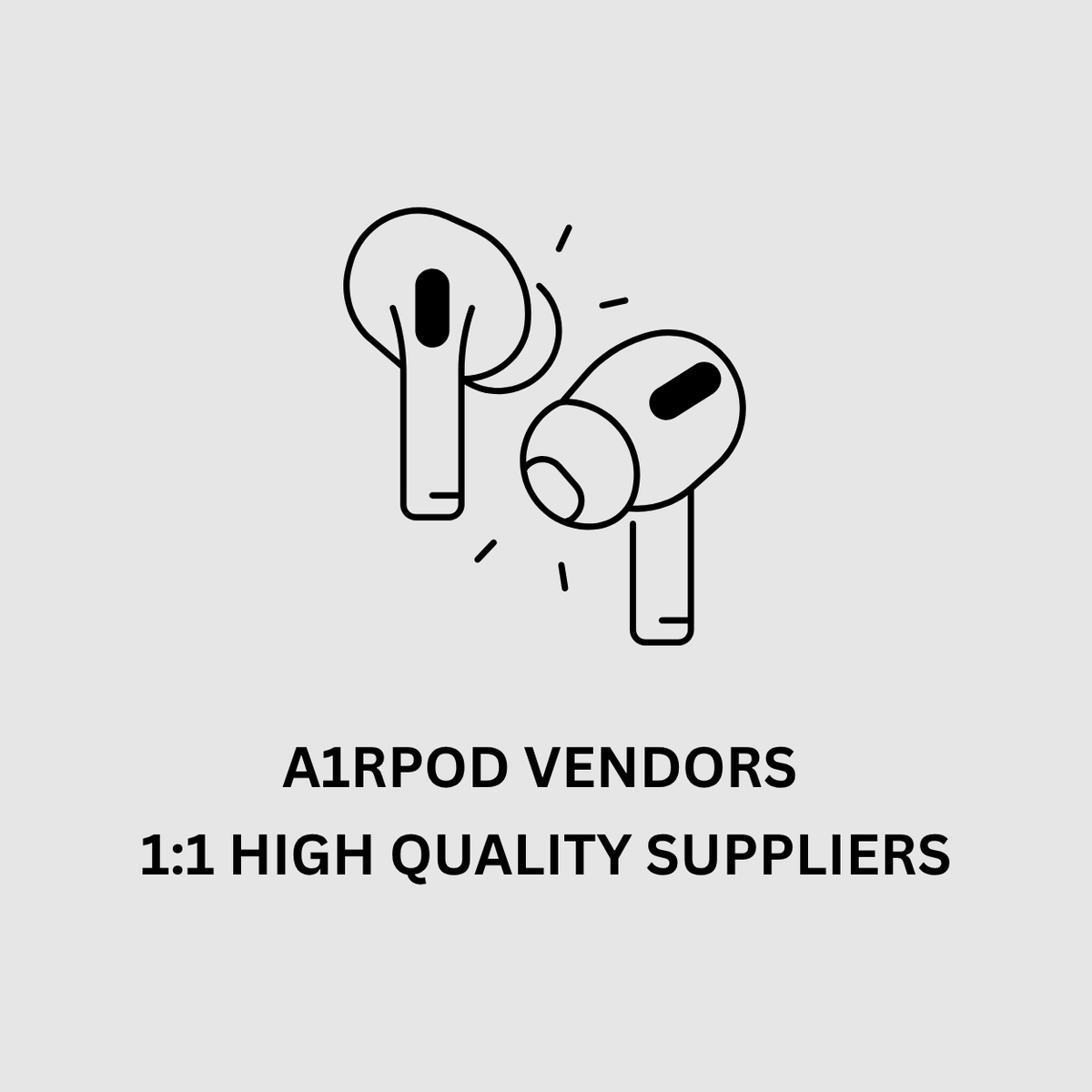 A1RPOD VENDORS